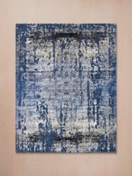 Seran Hand-knotted Wool & Bamboo Silk Rug - thumbnail 1