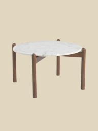Charmie Marble Top Coffee Table - thumbnail 3