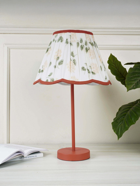 Selena Rust Metal Table Lamp - image 1