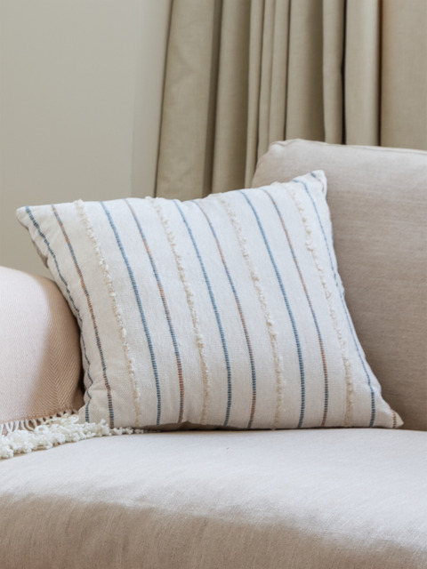 Neutral Glory Hand-woven Cushion - image 1