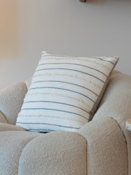 Neutral Glory Hand-woven Cushion - thumbnail 4