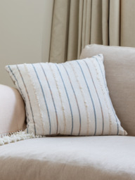 Neutral Glory Hand-woven Cushion - thumbnail 1
