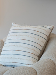 Neutral Glory Hand-woven Cushion - thumbnail 3