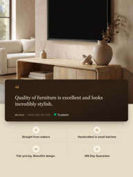 Luce Mango Wood One Door Media Unit - thumbnail 3