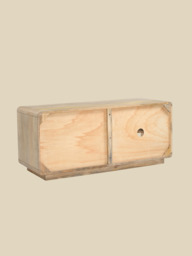 Luce Mango Wood One Door Media Unit - thumbnail 5