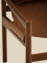 Ryan Acacia Wood Armchair - thumbnail 6