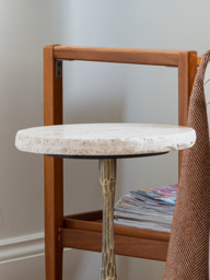 Silas Travertine Side Table Set - thumbnail 5