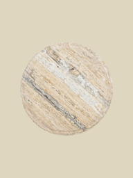 Silas Travertine Side Table Set - thumbnail 6