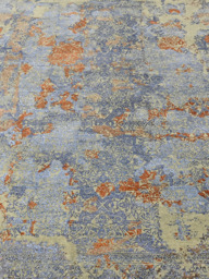 Kairo Hand-knotted Wool & Bamboo Silk Rug - thumbnail 4