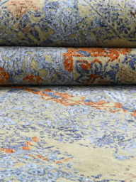 Kairo Hand-knotted Wool & Bamboo Silk Rug - thumbnail 5