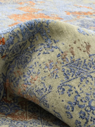 Kairo Hand-knotted Wool & Bamboo Silk Rug - thumbnail 6