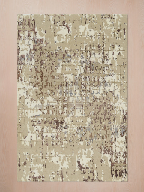 Avra Hand-knotted Wool & Bamboo Silk Rug - image 1