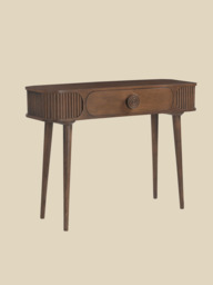 Abaca Mango Wood Console Table - thumbnail 3