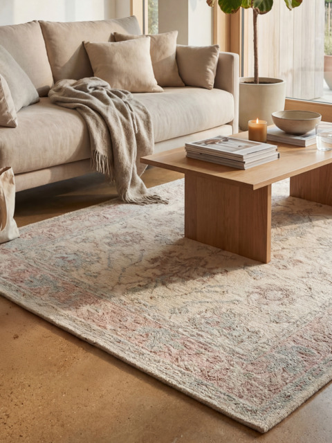 Luna Hand-tufted Wool Rug - image 1