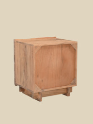 Alder Two Drawer Bedside Table - thumbnail 5