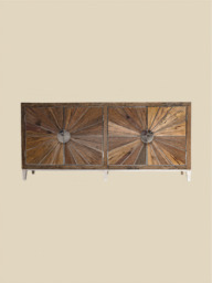 Nirvana Four Door Reclaimed Wood Sideboard - thumbnail 2