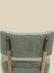 Keaton Green Upholstered Dining Chair - thumbnail 5