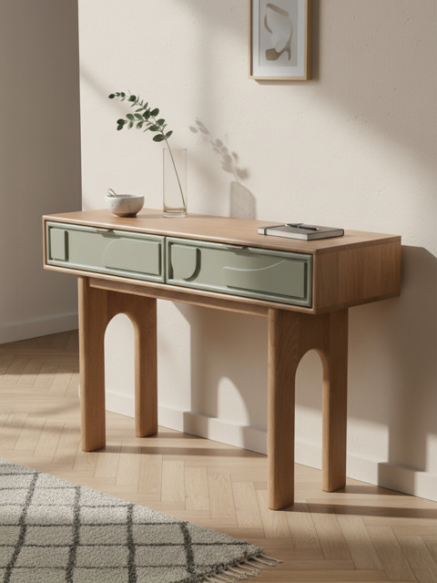 Verde Two Drawer Console - image 1
