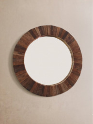 Zavi Reclaimed Wood Mirror - Large - thumbnail 2