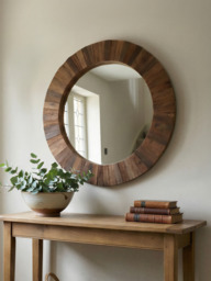 Zavi Reclaimed Wood Mirror - Large - thumbnail 1