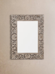 Naaz Carved Wooden Mirror - thumbnail 2