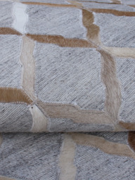 Nadir Hide & Wool Rug - thumbnail 5