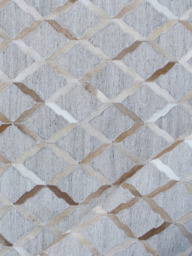 Nadir Hide & Wool Rug - thumbnail 4
