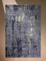Sorellan Hand-Knotted Bamboo Silk Blend Rug - Quicksilver - thumbnail 2