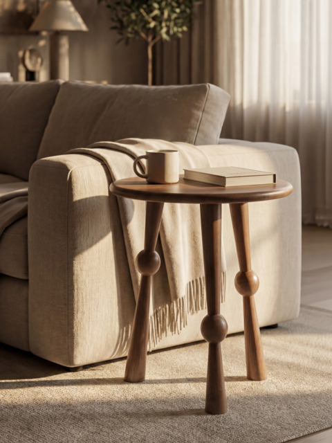 Rodney Mango Wood Side Table - image 1