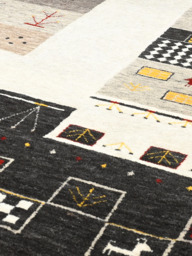 Kalam Hand-Knotted Wool Rug – Multi - thumbnail 4