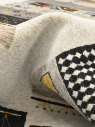 Kalam Hand-Knotted Wool Rug – Multi - thumbnail 6