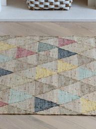 Aleyna Hand-woven Jute Cotton Kilim Rug - Multi - thumbnail 6