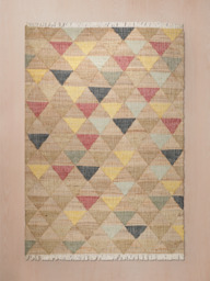 Aleyna Hand-woven Jute Cotton Kilim Rug - Multi - thumbnail 2