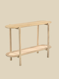 Elora Rattan Console Table - thumbnail 3