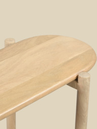 Elora Rattan Console Table - thumbnail 5