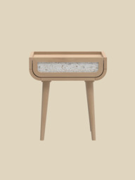 Kael Bedside Table - Natural - thumbnail 2