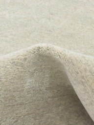 Clare Khaki Wool & Bamboo Silk Hand-Knotted Rug - Khaki - thumbnail 5
