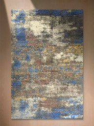 Seriq Hand-Knotted Wool & Bamboo Silk Rug - thumbnail 2