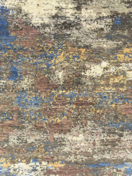 Seriq Hand-Knotted Wool & Bamboo Silk Rug - thumbnail 4