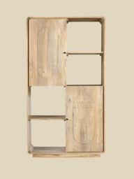 Luce Mango Wood Two Door Cabinet - thumbnail 2