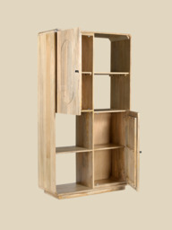 Luce Mango Wood Two Door Cabinet - thumbnail 5