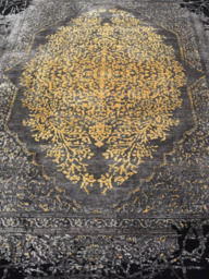 Nauheed Hand-knotted Bamboo Silk & Wool Rug - thumbnail 4