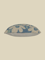 Salvia Cotton Floral Cushion - thumbnail 4