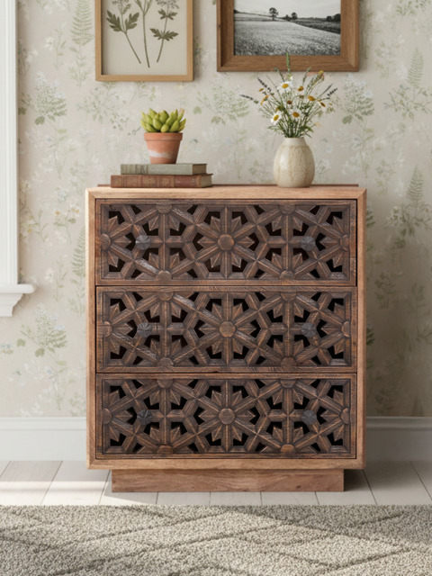 Noura Three Drawer Chest - image 1