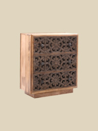 Noura Three Drawer Chest - thumbnail 4