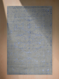 Kevar Hand-knotted Wool & Bamboo Silk Rug - thumbnail 2