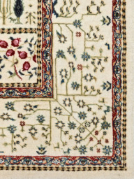 Tarev Hand-Knotted Wool & Bamboo Silk Rug - Off White - thumbnail 6