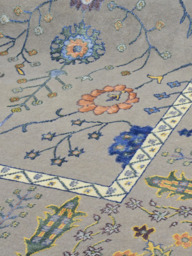 Velira Hand-Knotted Bamboo Silk Blend Rug - Brown - thumbnail 4