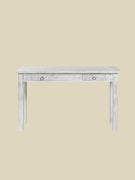Alina Two Drawer Wooden Console Table - thumbnail 2