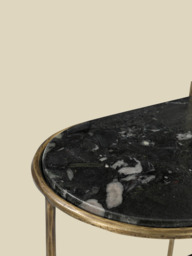 Mateo Mixed Material Side Table - thumbnail 5